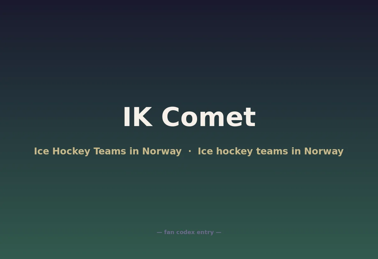 IK Comet