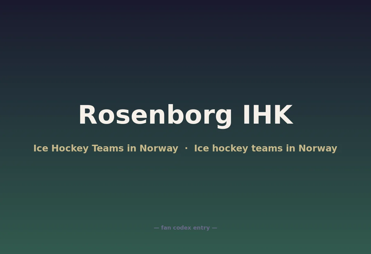 Rosenborg IHK