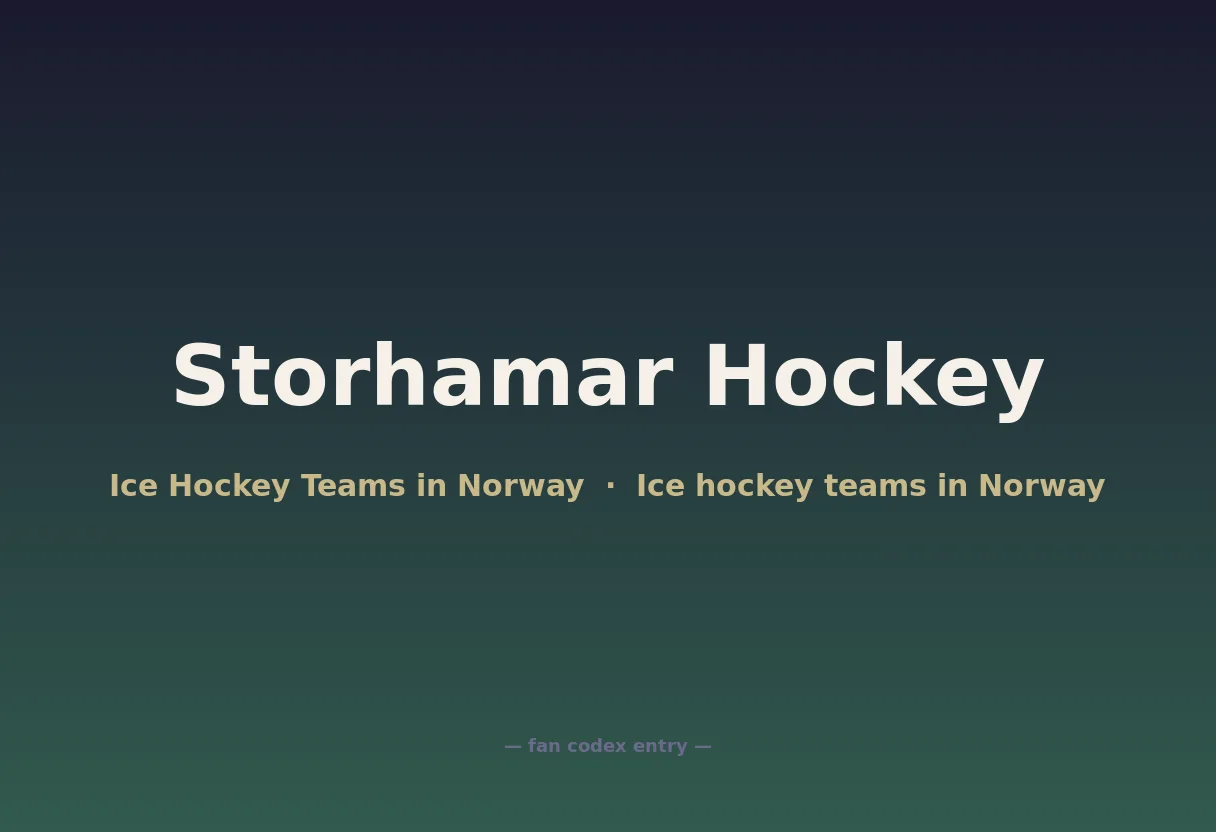Storhamar Hockey